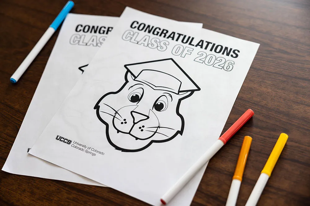 Congratulations Class of 2026 Coloring Pages