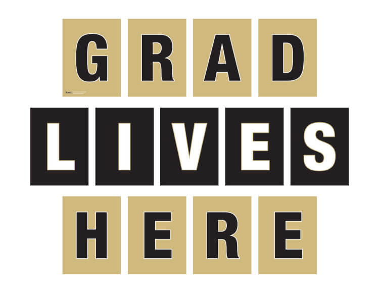 Grad Lives Here multi-page banner