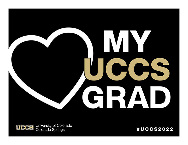 Heart My UCCS Grad
